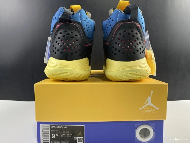 Rep Onekick UNION LA NOIR' JORDAN DA1951-001 DELTA 'OFF MID X 0825